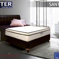 Jual Kasur Porter Spring Bed SANTA FE, PlushTopBonnel (FULLSET 160X200) Murah