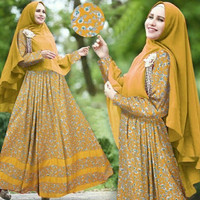 Hijab Syari Paquita Kuning