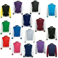 Jual JAKET VARSITY BASEBAAL,BASEBALL POLOS / BANYAK WARNA PILIHAN Murah