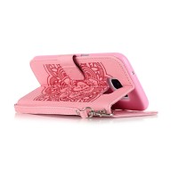 Jual SAMSUNG S7 EDGE DREAM CATCHER PU LEATHER DIAMOND FLIP COVER WITH STRA Murah