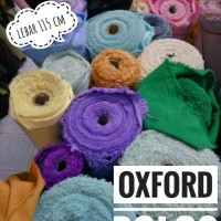 Jual Kain katun oxford polos bahan baju seragam sekolah Murah