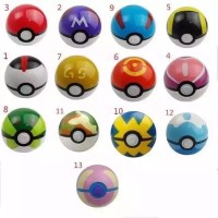 Jual Pokeball 1 Warna Pokemon Figure One Piece Batman Megazord Kamen Rider Murah