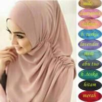 Jual Jilbab Instan Pashmina Instan 2 Faces Pastan Nurjannah!! Murah