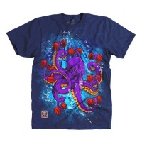 Jual Kaos Distro Octopus From The Sea . Prepare Your Self! Keren Murah