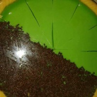 Jual Pie Susu Setengah Pandan Setengah Coklat Murah