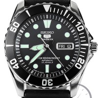Jual Jam Tangan Pria Seiko 5 Automatic SNZF17J2 Sport Black Rubber Murah