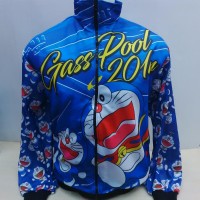 Jaket Balap Drag Bike Doraemon 432