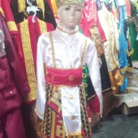 pakaian baju adat daerah karnaval lampung cowok Sd-SMP
