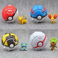 Jual Pokeball Lempar Pokemon Figure Boneka Pikachu Figure One Piece Luffy Murah