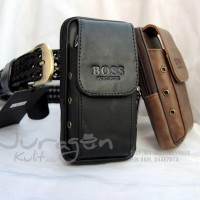 Dompet HP Kulit Asli Sarung HP Tas HP Tas Pinggang Smartphone DHP04S