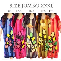 Jual Daster Batik Baju Tidur Jumbo Rayon D23 Murah