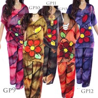 Jual Setelan Daster Celana Batik Piyama Baju Rumah Tidur Gp 9 Murah