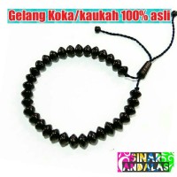 Gelang tasbih Koka kokka kaukah fuqaha kayu asli natural original