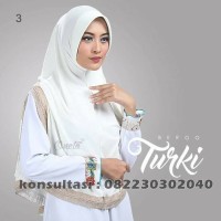 Hijab instan turki terbaru warna putih