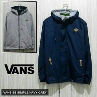Jual JAKET PARASUT BOLAK-BALIK/PARKA SIMPLE/BB VANS/PARKA BANDUNG MURAH Murah