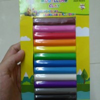 Jual Modelling Clay 12colours 180gr Murah