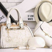 Tas Wanita VB Behel Brokat Import / 1208 (3 in 1)