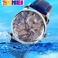 Jual Jam Tangan Wanita Cewe Motif Kupu Kupu Unik Lucu Imut Modis Gaul Murah