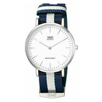 Jual PROMO Jam Tangan Original Pria/Wanita QnQ QQ Q&Q Q974J331Y Biru Putih Murah