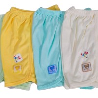 4PCS CELANA PENDEK BABY BAYI IOL SNI STANDART PREMIUM QUALITY 1-2 Th