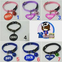 Jual Kalung Nama Kucing Anjing (Bisa request) Murah