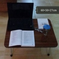 Meja Lipat Uk besar sebagai Meja Laptop/Meja Belajar,dll