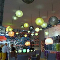 Jual grosir Lampion benang gantung/lampu gantung/ hiasan cafe hotel DLL Murah