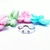 CINCIN ANAK / BALITA PERAK SILVER 925 LAPIS EMAS PUTIH ASLI ORIGINAL