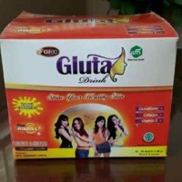 Jual GLUTA DRINK SACHET NEW RILIS ORIGINAL HRG PER BOX Diskon Murah