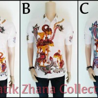 Jual Hem Batik Wayang Warna Murah