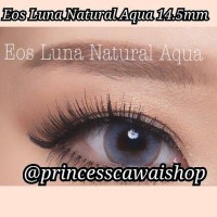 softlens eos luna natural aqua 14.5mm