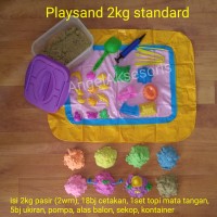 Jual playsand 2kg timba besar ( boneka tas little pony Murah