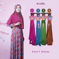 ELZATTA Hijab Kerudung Jilbab Instan Bergo Saira L Ratena Asli Terbaru