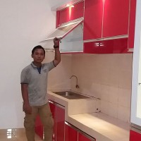 Jual Kitchen Set Minimalis Bandung / Lemari Dapur / Rak Dapur / interior bd Murah