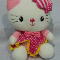 Jual Boneka Hello Kitty Polkadot Pita Murah