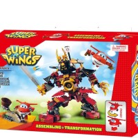 HADIAH/ MAINAN ANAK/ BLOCK & LEGO/ BLOCKS SUPER WINGS 423PC - 161145 (
