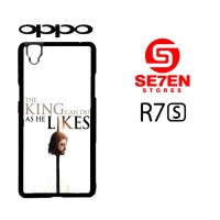Casing HP Oppo R7S Game of Thrones King Custom Hardcase Cover