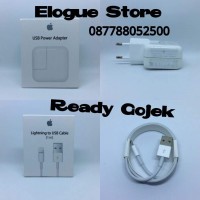 Jual Paket Charger 12W & Kabel Lightning iPhone Ipad 3 4 5 5s 6 6s 7 SE Ori Murah