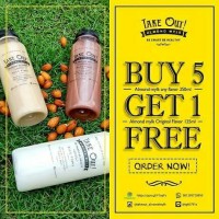 Jual Susu Almond - Almond Milk - Take Out ! - 250ml Murah
