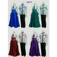 batik couple gamis velvet 321,kebaya sarimbit gamis velvet 321