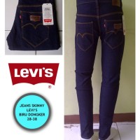 Jual Celana Jeans Pria Model Skinny (Model Pensil) Biru Dongker Murah