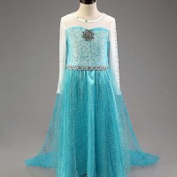 Jual NEW ARRIVAL Kostum Anna Elsa Frozen, Dress Baju Pesta Import Gaun Murah
