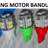 Jual T10 Murah 10 Mata Led Jagung Sen Colok Senja Tancap Lampu Motor Mobil Murah