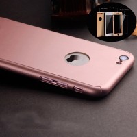 Jual Hardcase Case 360 Iphone 5/5s/6/6+/7/7+ Plus Casing Free Tempered Glas Murah