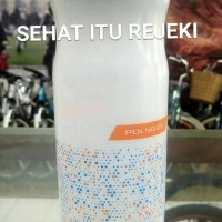 Jual BOTOL AIR MINUM SEPEDA POLYGON | HEXAGON BODY FUEL - ISI 1000 ML Murah