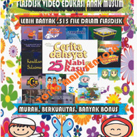 Jual Flasdisk 16 gb video edukasi anak muslim murah & banyak bonusnya Murah