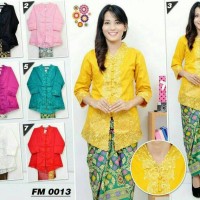 Jual Kebaya kutu baru bordir encim kutubaru 7/8 fm0013 Murah