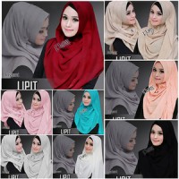 Grosir Jilbab Tanah Abang Pashmina Instan Lipit Hijab Instant Lipit