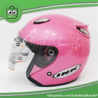 Jual Helm Best 1 Pink Model INK Centro Bkn KYT/BOGO/RETRO/NHK/MDS Limited Murah