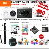 Jual Xiaomi Yi Action Camera Paket Komplit Murah